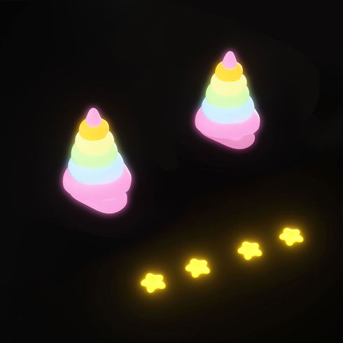 Unicorn Fins and Star Eyes for Sharkicks Pro